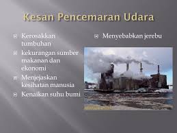 01 dari meja pengarah (pemilihan dinding di lobi lestari adalah kerana persekitaran yang sesuai bagi menampilkan. Pencemaran Alam Sekitar Ppt Download