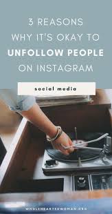 3 Reasons Why It S Okay To Unfollow People On Instagram Molly Ho Studio Instagram Tips Instagram Social Media Tips