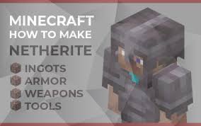 They are primarily used to upgrade diamond gear and craft lodestones. Minecraft How To Make Netherite Ingots Armor Weapons Tools Ohana Gamers
