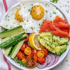 Combined with a zesty cucumber tomato salad, avocado and roasted potatoes, it makes a delicious savory breakfast that will keep you full with 20. Smoked Salmon Breakfast Bowls For Clean Eating Clean Food Crush