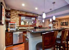 Basic 8 foot home bar design. 12 Basement Bars We Love Bob Vila