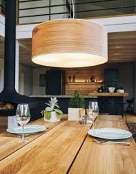 Discus Leuchtnatur Hangelampe Esstisch Rund Lampenschirm Holzfurnier Hangelampe Esstisch Holzfurnier Lampen Design Leuchten