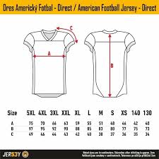 Size Charts Jersey 53 Dressed On The Best