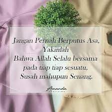Jangan Pernah Berputus Asa Mutiarakata Instagram Posts Instagram Motivation