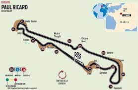 Te adelantemos los días y horarios de la fecha 7 del campeonato mundial de fórmula 1. El Circuito Paul Ricard Del Gp De Francia De F1 Canada F1