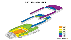 Valley Performing Arts Center Seating Chart