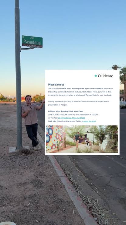 ✨Community Meeting Alert✨ June 25 from 6:30-8 pm there will be a meeting to  discuss a new housing development at Site 17 driven by @liveculdesac. In  phase 1, they would put 140 townhomes on 5 of the ...