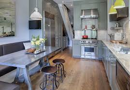 Contemporary Renovated Kitchen In Old Victorian House Idesignarch Interior Design Architecture Interior Decorating Emagazine Industrial Kitchen Design Kitchen Interior Victorian Kitchen