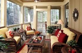 Native Front Porch Idea Screened In Porch Furniture Screened Porch Decorating Porch Furniture