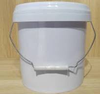 Wholesale 4L Clear Food Grade PP Buckets Plastic Barrels Durable Paint  Water Containers
