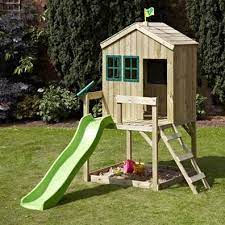 These are the best indoor and outdoor playhouses for kids in 2020. Tp Forest Cottage With Wavy Slide Playhouses Playhouse With Slide Wooden Playhouse With Slide Play Houses