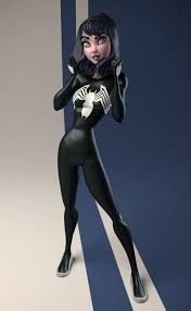 Artstation Spidergwen Itay Schlesinger 3d Model Character Spider Girl Character Modeling
