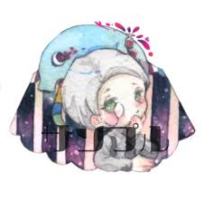 セフィラ(ビナー&ホクマー) 水彩ウッドキーホルダー - paintdolls - BOOTH