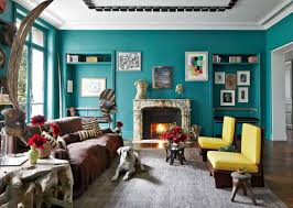 A sofa, upholstered in a maharam stripe by paul smith, along with a love seat, in a ralph lauren denim, from classic sofa of ny, set the foundation for the space. 33 Turquoise Room Ideas That Will Wow You