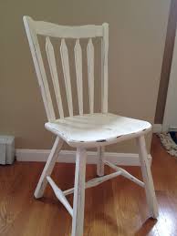 Desk Chair Painted With Annie Sloan Chalk Paint Old White Distressed Cottage Furniture Furniture Painted Furniture