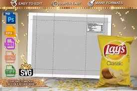 Touch device users, explore by touch or with swipe gestures. Chip Bag Template 404690 Branding Design Bundles In 2021 Branding Design Templates Design Bundles