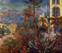 Acheter Claude Monet Villas A Bordighera Reproduction Copie Tableau Oeuvre Peinture Monet Monet Peinture Peintre Monet
