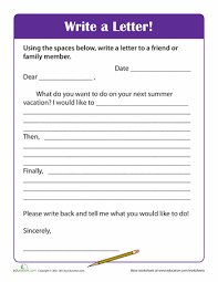 Some of the worksheets for this concept are letter writing, letter writing unit in the 3rd grade, grade 5 writing, grade 5 writing prompts, letter writing informal letters friendly letter writing, formal letter wc handout final, putting pen to paper, formal and. Letter Writing For Kids Worksheet Education Com Letter Writing For Kids Friendly Letter Writing Letter Writing Worksheets