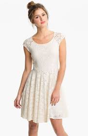 Soprano Lace Skater Dress Juniors Nordstrom Junior Dresses Women S Fashion Dresses Fashion