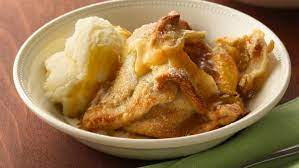 Peach Dumplings With Fuzzy Navel Sauce Recipe Goldmine