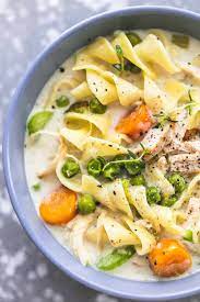 I prefer to cook the noodles separately so that they don't absorb a ton of moisture from. Slow Cooker Or Instant Pot Creamy Chicken Noodle Soup Creme De La Crumb