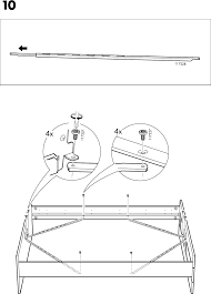 Handleiding Ikea Brimnes 140x200 Bedframe Bedframe Ikea Matrassen