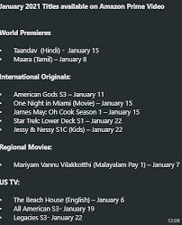 These Are The Web Series To Release On Amazon Prime Video In January 2021 Thenewscrunch Prime members enjoy free delivery and exclusive access to music, movies, tv shows, original audio series, and kindle books. amazon prime video in january 2021