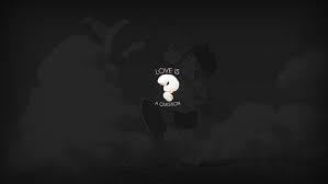 Animated 4k video clip nightmares for creepy halloween. Anime Love Phrase Black Minimalism Simple Simple Background Hayao Miyazaki Hd Wallpaper Wallpaperbetter