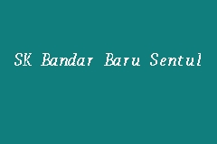 Bandar baru sentul , sentul banliyösünün doğu tarafında bulunan büyük bir alandır, kuala lumpur. Sk Bandar Baru Sentul Primary School In Sentul