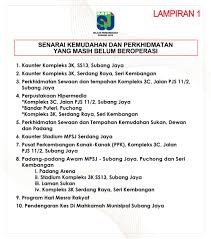 Semakan status bantuan prihatin nasional (bpn). Makluman Berkaitan Pkpb Majlis Bandaraya Subang Jaya