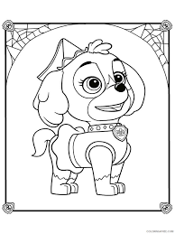 Skye is a female cockapoo (cocker spaniel/poodle mix) and one of the main protagonists in the paw patrol series. Paw Patrol Coloring Pages Tv Film Skye Paw Patrol 4 Printable 2020 06004 Coloring4free Coloring4free Com