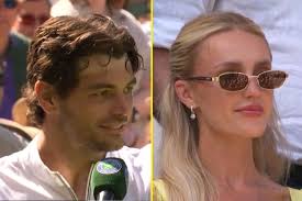 Taylor Fritz gently rebukes girlfriend Morgan Riddle at Wimbledon for  exposing moment that 'was never supposed to be public'