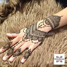 Simple Circle Mehndi Design 2019 #53 floral simple tikki mehndi design: simple circle mehndi design 2019