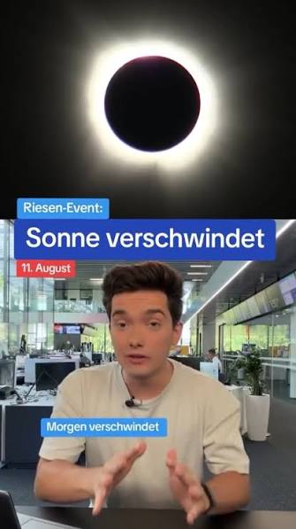 Großes Ding: In Österreich ist am Mittwochabend eine partielle  Sonnenfinsternis zu sehen. Ab etwa 19:22 Uhr, kurz vor Sonnenuntergang. Um  sie zu sehen, empfehlen Expert:innen einen erhöhten Platz ...