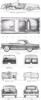Black And Mild Jazz Wood Tip Discontinued 1955 Blueprints Ford Thunderbird Ford Classic Cars Classic Cars