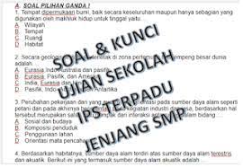 Oct 11, 2020 · download soal ujian sekolah us ips kelas 6 sdmi tahun ajaran 20172018 kunci jawaban 1. Soal Dan Kunci Jawaban Ujian Sekolah Ips Terpadu Kelas 9 Kherysuryawan Id