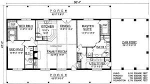 Home floor plans, craftsman homes, country homes, ranch homes Plan 74045rd Ranch House Plan With Vaulted Family Room In 2021 Rectangle House Plans Ranch Style House Plans Pole Barn House Plans