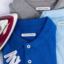 Cash's personalised clothing labels are available in a variety of colours, designs, and sizes. Iron On Clothing Labels No Sew Laundry Safe Name Tags Label Land