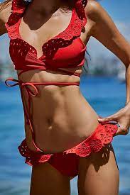 2020 New Best Tummy Control Swimwear Postpartum Bathing Suit Coco Caba Rootilove Bikinis Ruffle Bikini Bottoms Online Bathing Suits