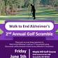 2nd Annual Walk to End Alzheimer's Golf Scramble