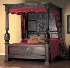 Buy bed canopy curtains and get the best deals at the lowest prices on ebay! Cool 46 Captivating Gothic Canopy Bed Curtain Design Ideas With Victorian Styles More At Https Decoratrend Com 2019 Canopy Bed Curtains Four Poster Bed Bed