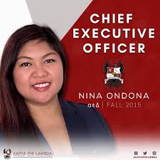 Kappa Phi Lambda Sorority, Inc. is proud to announce our selected incoming  Executive Leadership for the 2023-2024 term: 💎 Chief Executive Officer:  Nina Ondona *Áleo*