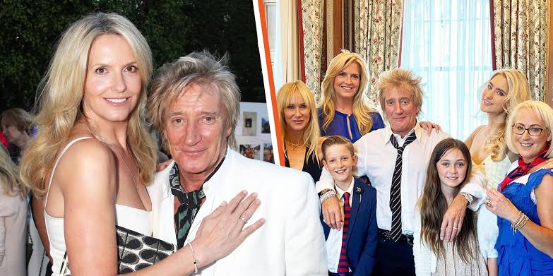 Rod Stewart's Wife Welcomed His Kids as Her Own: Now She Celebrates  Birthday of Her 'Boy'