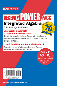 In this section we review the notations used in algebra. Integrated Algebra Power Pack Regents Power Packs Leff M S Lawrence S Amazon Com Books