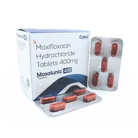 Moxolunic 400 Tablet (Moxifloxacin 400mg)