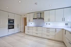 white acrylic high gloss cabinets