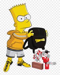 A collection of the top 31 supreme bape bart simpson wallpapers. Supreme Bart Simpson Wallpapers Wallpaper Cave