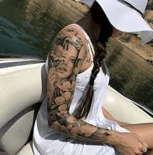 Here Are Some Awesome Tattoo Sleeve Ideas Everyone Will Want To Copy Portrait Tattoo Sleeve Girls With Sleeve Tattoos Full Sleeve Tattoos