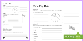 Jul 16, 2020 · fishing trivia is a good way to learn about many useful things and fishes, as well as the gear an angler makes use of to catch fish. World Map Quiz Sese Geography