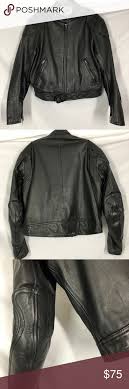 Firstgear By Hein Gericke Black Leather Jacket Leather Jacket Black Leather Jacket Black Leather